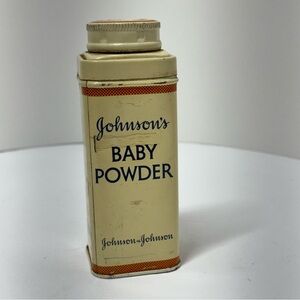 Vintage Johnson’s Baby Powder Tin